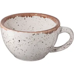 Tea cup “Punto Bianca”  porcelain  300 ml  D=11, H=7 cm  white, black