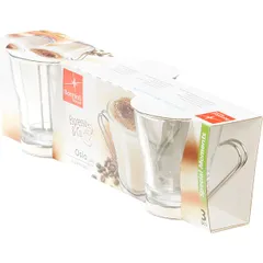 Кружка для горячих напитков «Осло» с металлическим подстакаником  стекло,сталь нерж. 220мл D=80,H=95, изображение 3