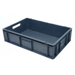 Container for storing glasses Hmax=145mm polyprop. ,H=15,L=60,B=40cm gray