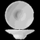 Салатник для комплимента «Граффити» фарфор 20мл D=98,H=28мм белый