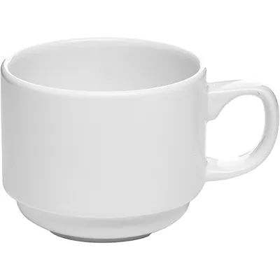 Чашка чайная «Монако» фарфор 170мл D=70,H=65мм белый, Объем по данным поставщика (мл): 170, изображение 2