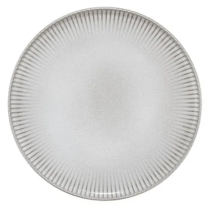 Тарелка с бортом «Crest» фарфор D=28см бежев.