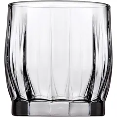Old fashion "Dance" glass 230ml D=74,H=78mm clear.
