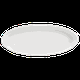 Блюдо «Кунстверк» овальное фарфор ,H=18,L=245,B=100мм белый, Длина (мм): 245, Ширина (мм): 100