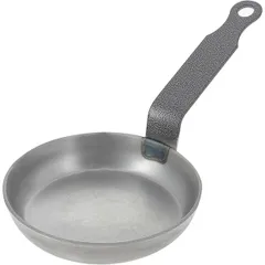 Pancake pan white steel D=12,H=2cm