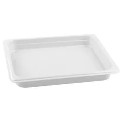 Gastronorm container (1/2)  polyprop. , H=40, L=325, B=265mm  white