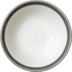 Salad bowl “Bid Truffle Wash”  porcelain  D=16.5 cm  white, gray