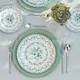 Набор посуды «Элоиз» тарелки d=27х22сх19 см[18шт] фарфор белый,голуб., изображение 6