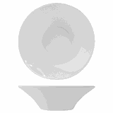 Салатник «Нью Граффити» фарфор 0,63л D=20,H=6см белый