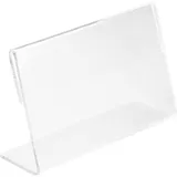 Ценникодержатель пластик ,H=55,L=90,B=25мм прозр.