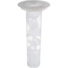 Охлаждающая трубка для графина 10400,10403,10406 пластик D=11,H=24см прозр., изображение 4
