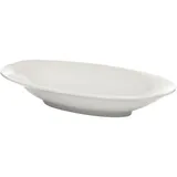 Селедочница «Мелодия» фарфор ,H=35,L=237,B=152мм белый