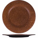 Тарелка «Млечный путь терракот» фарфор D=20,H=2см терракот,черный