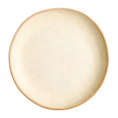 Тарелка «Грасп» с бортом керамика D=17,H=3см бежев., Цвет: Бежевый, Диаметр (мм): 170