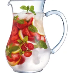 Кувшин «Пичет» стекло 1,3л D=130,H=200,L=178,B=2мм прозр., изображение 2