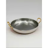 Gibco Сковорода 23х4,5 см с двумя ручками "Бином", алюминиевая с нержавеющей сталью