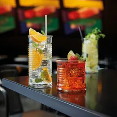 Хайбол (стакан) «Би Боп» стекло 350мл D=69,H=142мм прозр., изображение 4