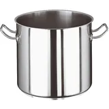 Кастрюля без крышки (индукция) сталь нерж. 17л D=28,H=28см металлич.