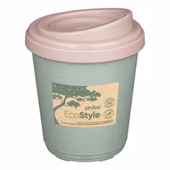 Thermal mug polyprop. 300ml green.