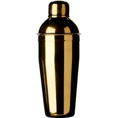 European shaker “Probar”  stainless steel  0.7 l  D=87, H=240mm  gold