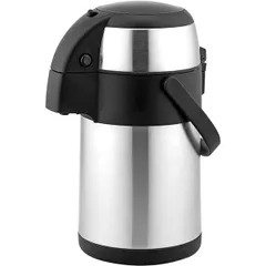 Thermos  stainless steel, plastic  1.9 l , H = 29 cm  metal.