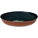 Блюдо «Террес де Ревес» глубокое керамика D=21,H=4см синий,коричнев.