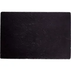 Блюдо для подачи сланец натур. ,L=44,3,B=29,8см черный, изображение 2