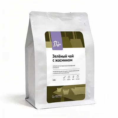 Чай зеленый с жасмином листовой 150 г