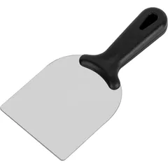 Scraper for table cleaning  metal, plastic , L=24/3, B=11 cm  black, metal.