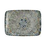 Блюдо сервировочное «Мозаик» прямоугольное фарфор ,L=34,B=16см разноцветн.