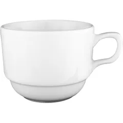 Чашка чайная «Белая» Браво фарфор 250мл D=97/120,H=70мм белый