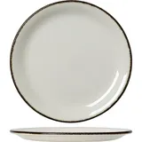 Тарелка «Чакоул Дэппл» мелкая фарфор,фарфор D=20,H=2см белый,черный