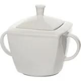 Сахарница «Виктория» фарфор 300мл D=60,H=110,L=130,B=93мм белый