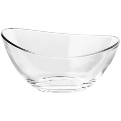 Salad bowl glass D=30,H=6cm clear.