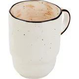 Кружка «Пастораль» фарфор 400мл оранжев.