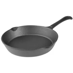 Frying pan “Amber Cast” cast iron D=24,H=4,L=41cm black