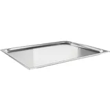 Гастроемкость GN 2/1 сталь нерж. 5,5л ,H=2,L=65,B=53см металлич.
