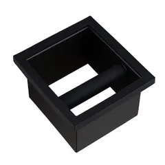 Нок-бокс встраиваемый металл ,H=10,5,L=18,1,B=16,8см черный, изображение 4