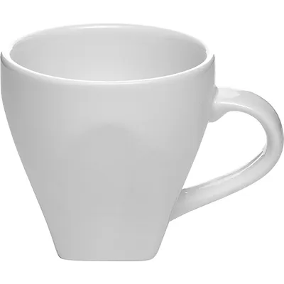 Чашка кофейная «Кунстверк» фарфор 80мл D=61,H=66,L=80мм белый, изображение 2