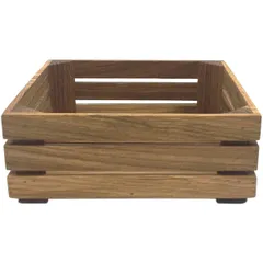 Box for filing  oak , H=8, L=20, B=20cm  wooden.