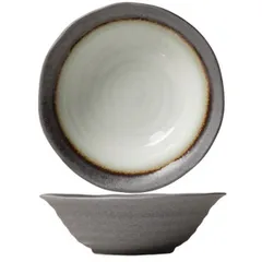 Salad bowl “Stone” porcelain D=14,H=4cm gray