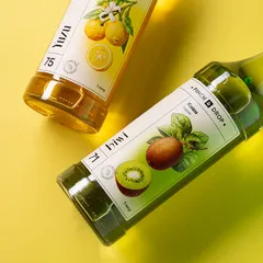 Сироп «Киви» Pinch&Drop стекло 1л D=85,H=330мм зелен., изображение 3