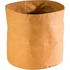 Bread basket fabric D=24,H=24cm beige.