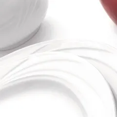 Тарелка «Аркадия» мелкая фарфор D=225,H=22мм белый, изображение 2