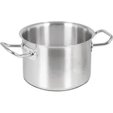 Кастрюля с крышкой сталь нерж. 15л D=32,H=19см матовый