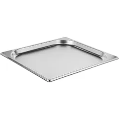 Gastronorm container (2/3)  stainless steel  0.6 l , H=20, L=325, B=354mm  metallic.