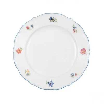 Тарелка мелкая «Сонате Носталгие» фарфор D=26см белый,разноцветн.