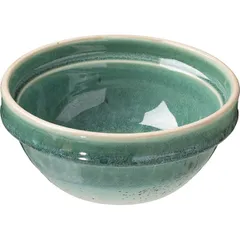 Salad bowl “Erboso Reativo”  porcelain  300 ml  D=125, H=55mm  turquoise, beige.