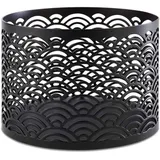 Корзина для фруктов сталь нерж. D=15,H=10,5см черный