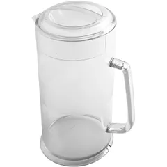 Jug with lid plastic 1.9l ,H=23cm clear.